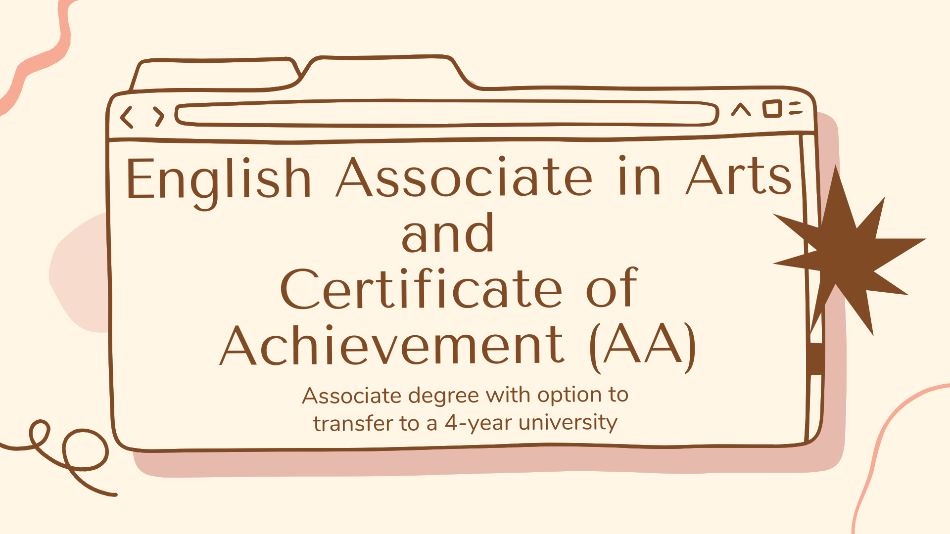 English for an AA Degree