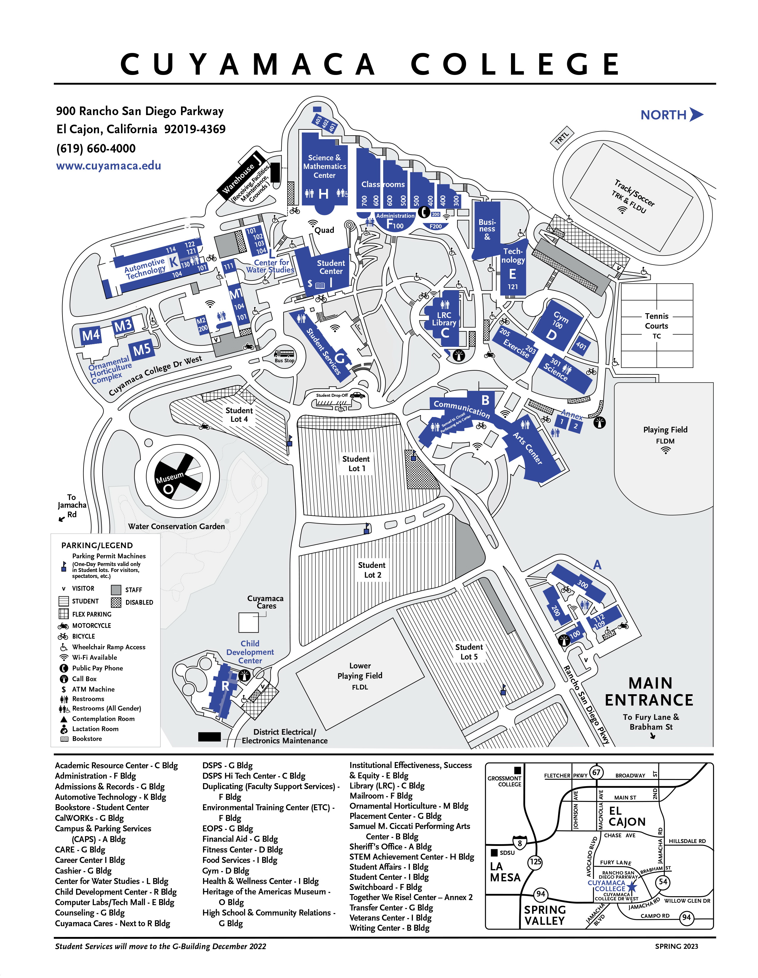 Outreach Campus Map